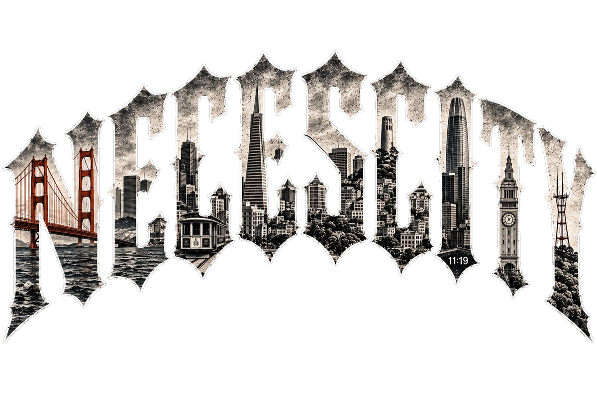 NECESCITY SAN FRANCISCO LIMITED TEE